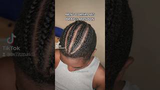 🔥MENS CORNROWS MAN BUN BRAIDS🔥 mensbraids menshaircut menslineup [upl. by Adnoek]