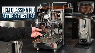 ECM Classika PID Initial Setup and First Use [upl. by Utir]