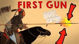 The First Gun Ever [upl. by Auqinimod]