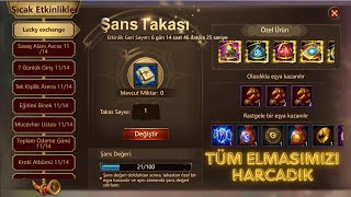 Wartune Ultra Yeni Etkinlik ŞANS TAKASI Tüm Elmasımızı Harcadık [upl. by Aneehsar]