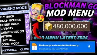 Blockman Go Mod Menu 2024 Upadate  No Game Guardian  Fly HackSpeed  Unlimited Gcube [upl. by Kinnard]