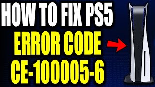 How To Fix PS5 Error Code CE1000056 quotThere was a problem reading the diskquot PS5 Error Code Easy Fix [upl. by Eilla950]