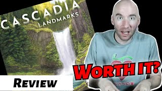 Spiel Worthy Expansion Cascadia Landmarks Review [upl. by Eitisahc]