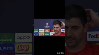 Courtois post match interview Real Madrid 2 vs 0 Chelsea [upl. by Bara]