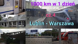 1000 km w 1 dzień cz4 Lublin  Warszawa [upl. by Drareg671]