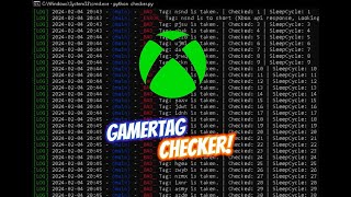 2024 XBOX GAMERTAG CHECKER [upl. by Acenom]