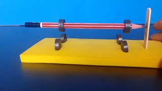 Magnetic Levitation Experiment quotLevitation Magic The Floating Pencil Experimentquot [upl. by Emoraj]