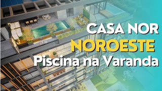 Tour Completo pelo Apartamento Decorado de 201 m² em Brasília CASANOR altopadrão noroeste [upl. by Bartolemo699]