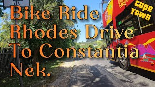 4KRhodes Drive to Constantia Nek [upl. by Anoik]