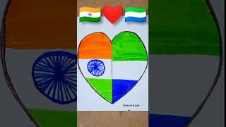 India 🇮🇳 vs Sierra Leone 🇸🇱 Flag Drawing independenceday drawing shortvideos trend beautiful [upl. by Sutton]