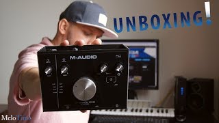 MAudio MTrack 2X2 UNBOXING [upl. by Joly]