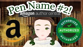 How to Set Up Author Central for your SECOND Pen Name [upl. by Aihsrop]