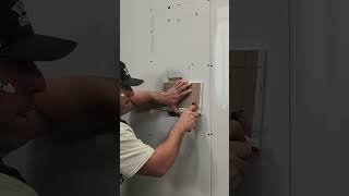 Simple Drywall Repair 1 Minute Fix [upl. by Aihsyt]