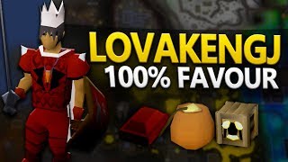 100 Lovakengj Favour Guide OSRS [upl. by Eetse]