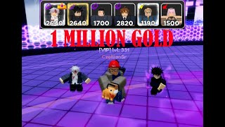 Anime World Tower Defense PRO Metal Rush 1 MILLION GOLD Strategy [upl. by Ethelinda152]