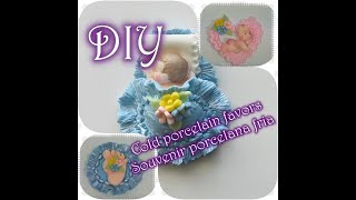 DIY Baby favors or cupcake topperssouvenirs para bebe paso a paso [upl. by Fenny]