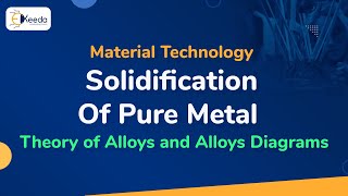 Solidification Of Pure Metal  Theory of Alloys and Alloys Diagrams  Material Technology [upl. by Trevethick264]