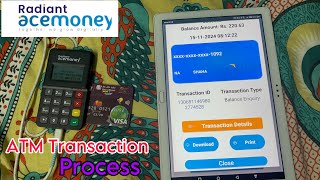 Ace Money Retailer ￼ATM Transaction Full Process By ​⁠DailyBusinessOfficial [upl. by Callery11]