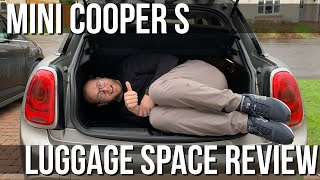 Mini Cooper S F55 F56  Luggage Space Review [upl. by Clarke]