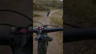 Following a pro rider is interesting mtb mountainbike mtbs [upl. by Cohette65]