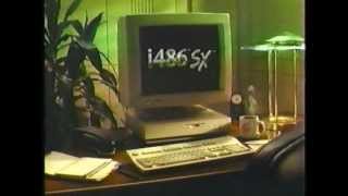 Intel 486SX Commercial [upl. by Emlynn]