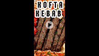 This is the best authentic kofta kebab recipe to make delicious grilled kebabs [upl. by Symer]