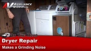 Whirlpool Dryer Repair  Makes a Grinding Noise  Blower Wheel [upl. by Cecilio]