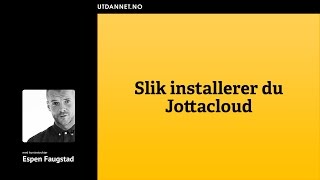 Slik bruker du Jottacloud 4 av 6  Utdannetno [upl. by Enelime]