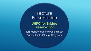 NJDOT UHPC Bridge Deck Overlay Presentation [upl. by Regan]