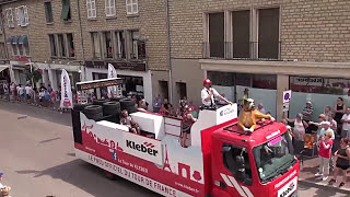 tour de France 2017 à Châtillon sur Seine [upl. by Celestina633]