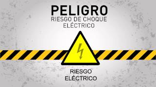 Peligro riesgo de choque eléctrico [upl. by Adnawahs578]