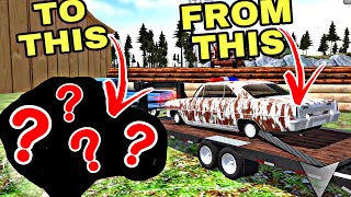 Offroad outlaws I turn an ABANDONED cop car into the MOST POWERFUL vehicle in the game must see [upl. by Niatsirhc869]