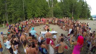 Shuswap Houseboat Wrestlers [upl. by Morehouse]