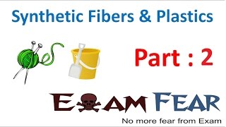 Chemistry Synthetic Fibers amp Plastics Part 2 Artificial Fibers Class 8 VIII [upl. by Elena]