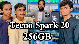 Tecno Spark 20 unboxing and review price in pakistan2 October 2024 [upl. by Melisse364]