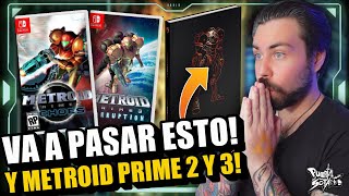 POR FIN VA A PASAR Metroid Prime 2 y 3 Remastered LLEGARÁN A SWITCH MUY PRONTO Y LIBRO DE ARTE [upl. by Nolyd]