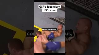 GSPs legendary UFC career ufc mma boxing [upl. by Mcconaghy]