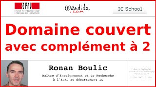 Domaine couvert avec complément à 2  Ronan Boulic [upl. by Helge]