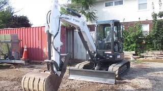 WalkaroundReview Bobcat E45 Excavator [upl. by Gisela949]