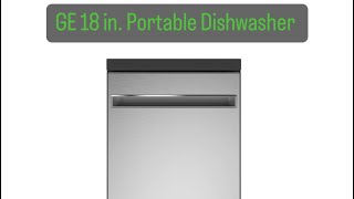 Portable Dishwasher GE [upl. by Odo]