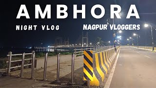 Ambhora Bridge Night Vlog We Met Shaktimaan On The Way😂🔥 [upl. by Lirrad]