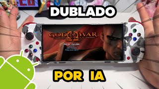 Saiu NOVO GOD OF WAR DUBLADO NO ANDROID [upl. by Delwyn]