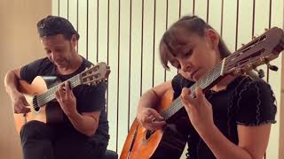 Tocando JuntoAlice Lemos e Sandro Sousa  Somewhere Over the Rainbow [upl. by Marleah]