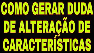 COMO GERAR DUDA DE ALTERAÇÃO DE CARACTERÍSTICAS DETRAN RJ [upl. by Cusick]