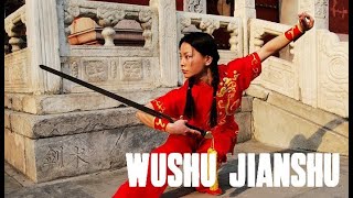 WUSHU SWORD JIANSHU PART 1 [upl. by Anital]