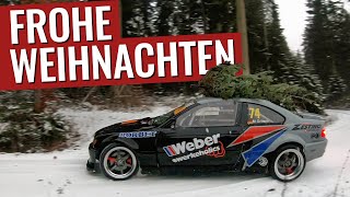 Driftige Weihnachtsbaumabholung mit Maxi Grimm  Frohe Weihnachten [upl. by Niemad]