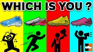 What The Colour Of Your Boots Say About You  Soccer Stereotypes [upl. by Ydna]