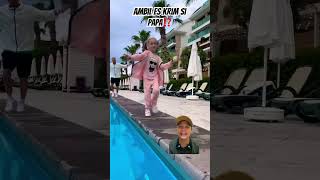 AMBIL ES KRIM SI PAPA⁉️ family funny prank comedy fun dance dj psy hiphop [upl. by Coltin]