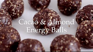 Deliciously Ella  Cacao amp Almond Energy Balls [upl. by Alexander557]