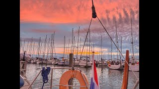 Zeilen naar de Markerwadden met de Friendship 28 op het Markermeer  IJsselmeer en Randmeren 4K [upl. by Nuoras211]